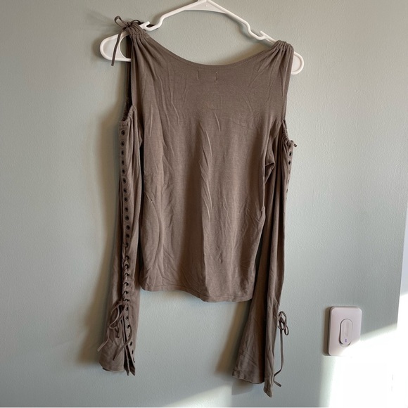 Buffalo David Bitton Green blouse size Large - Picture 4 of 7